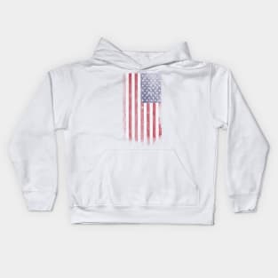 Cool old American flag Liam Fitzpatrick Kids Hoodie